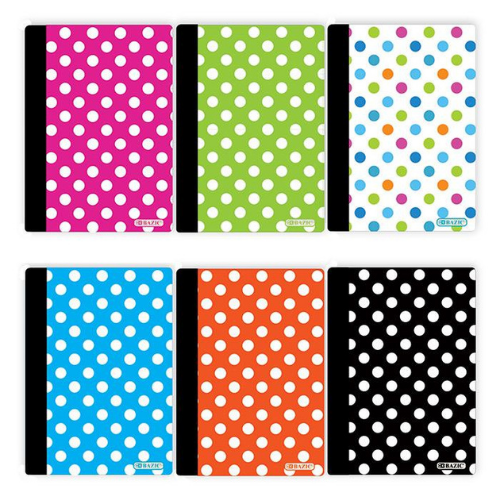Composition Book, Polka Dot, 5"x7"