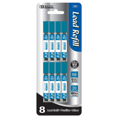 Mechanical Pencil Lead Refill, 0.7mm