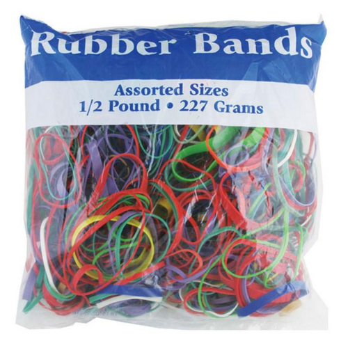 Rubber Bands, 227g/ 0.5 lbs.