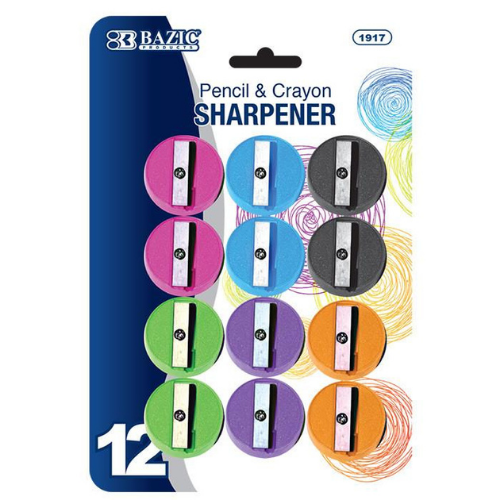 Pencil Sharpeners (12/Pack)