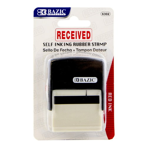 Stamp, Self-Inking, Received