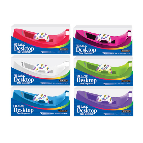 1" Core Desktop Tape Dispenser