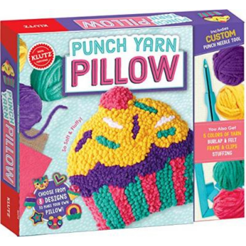 Punch Yarn Pillow