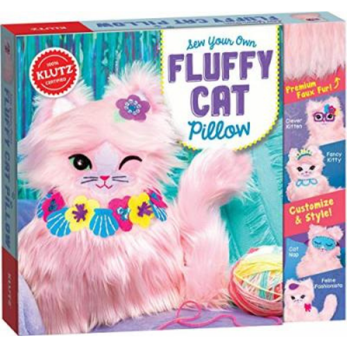 Sew Your Own Fluffy Cat Pillow