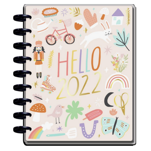 2022 12-Month Planner - Hello 2022