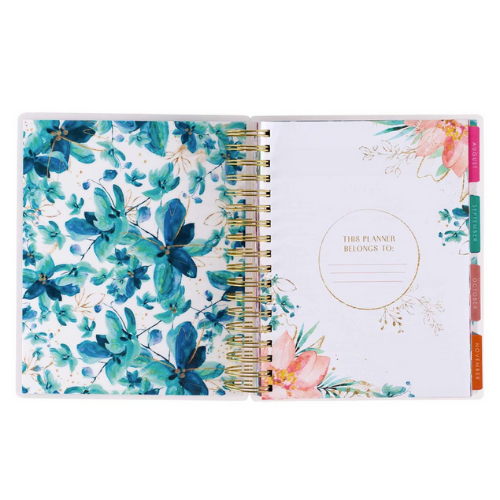 Alternative view of 2022 Be Brave and Bloom Wirebound 18 Month Planner For Women