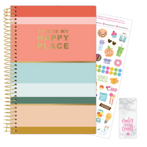 2022 Soft Cover Daily Planner & Calendar - Happy Place
