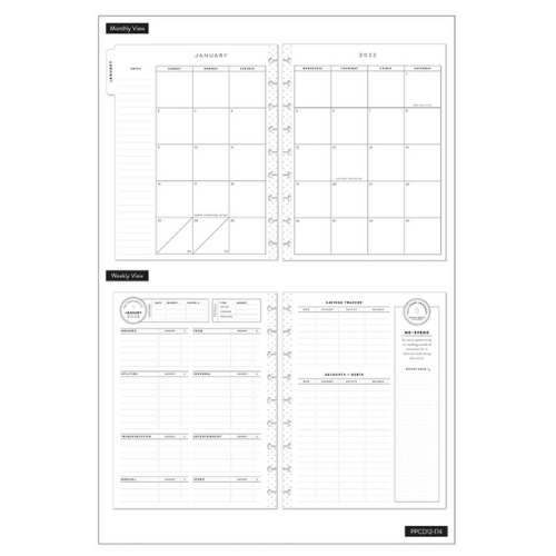 2022 12-Month Planner - Bright Budget - Image 4