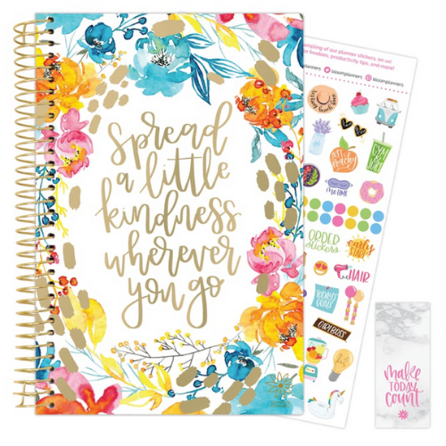2022 Soft Cover Daily Planner & Calendar - Spread Kindness