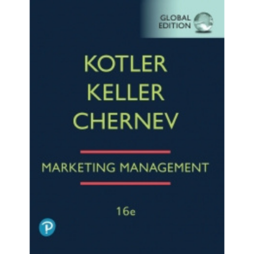 Marketing Management, 16th Edition