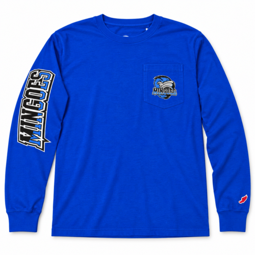 League Mingoes Long Sleeve Pocket Tee