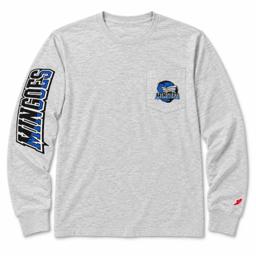 League Mingoes Long Sleeve Pocket Tee - Image 5