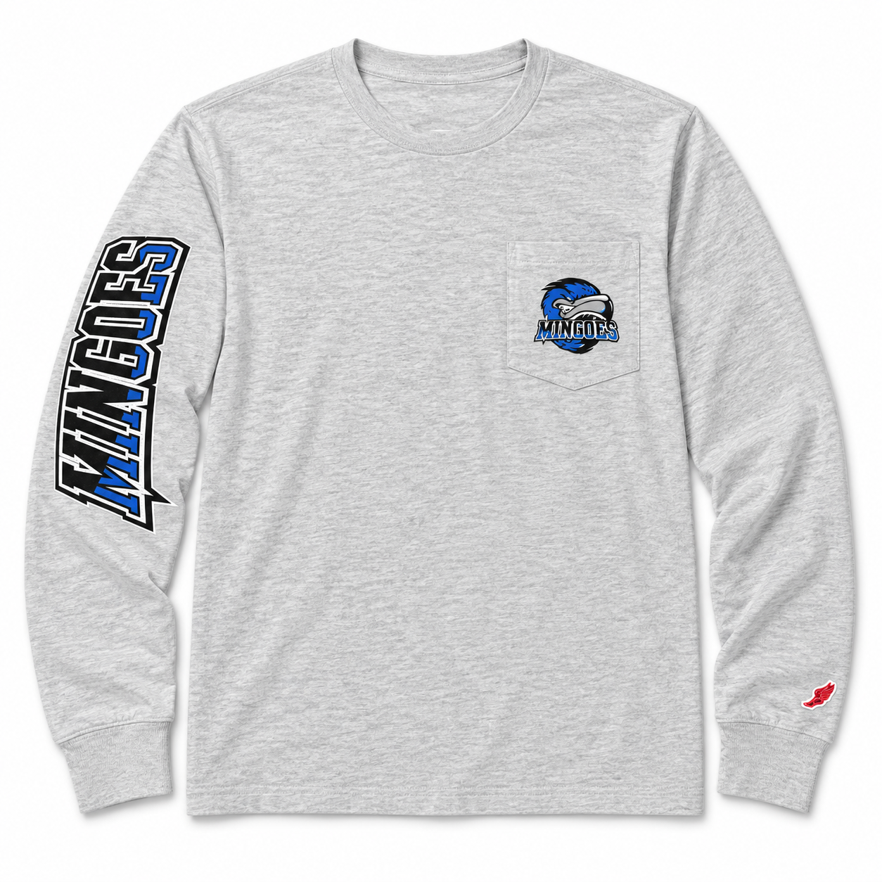 League Mingoes Long Sleeve Pocket Tee - Image 5
