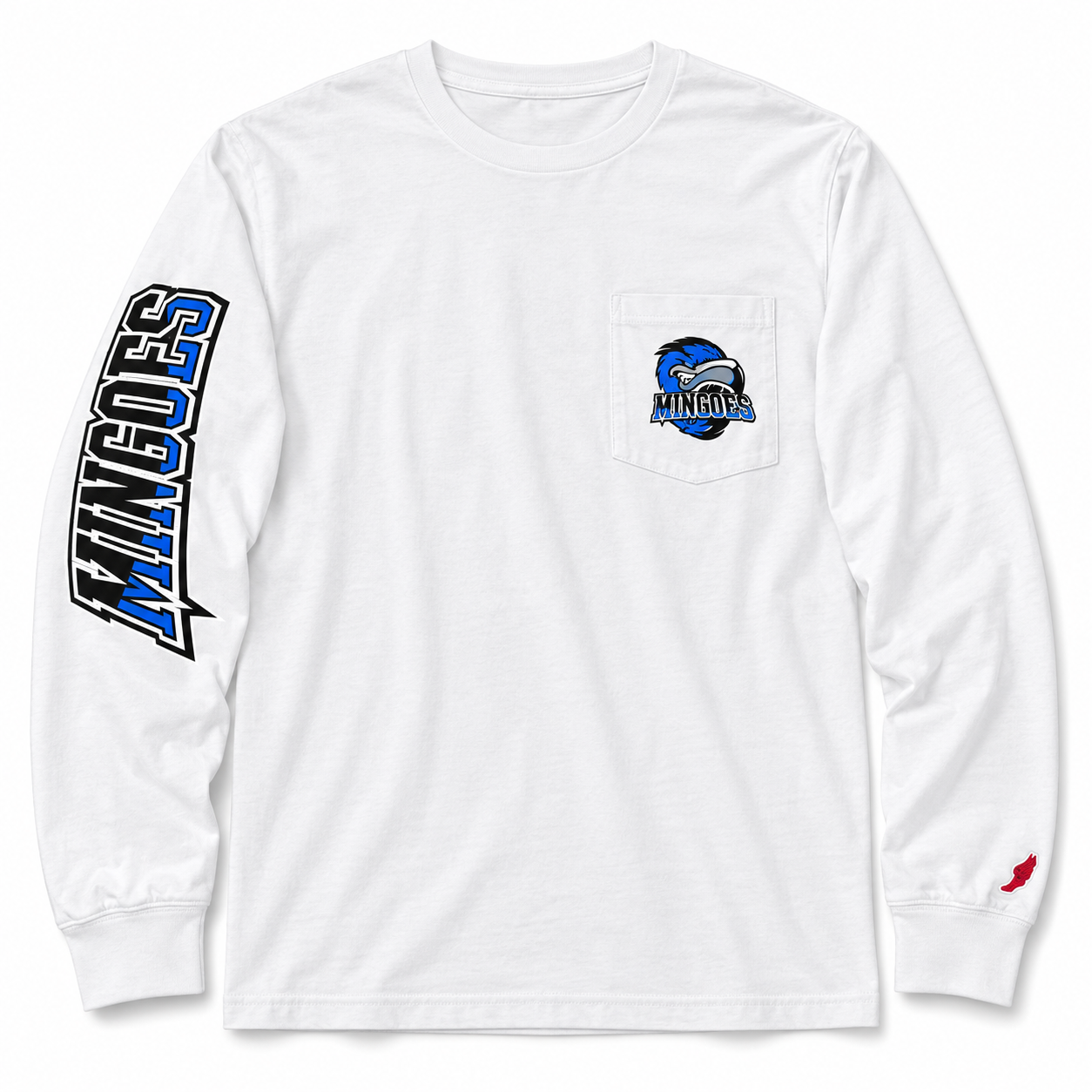 League Mingoes Long Sleeve Pocket Tee - Image 3