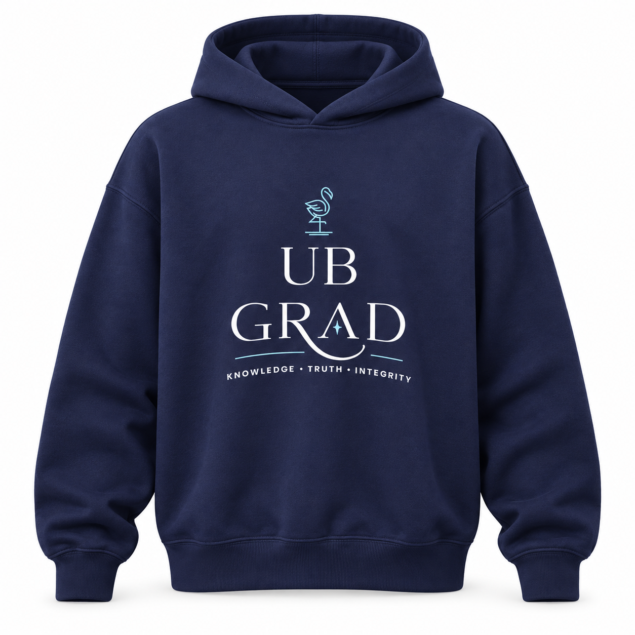 UB Grad Hoodie Sweatshirt - Image 4