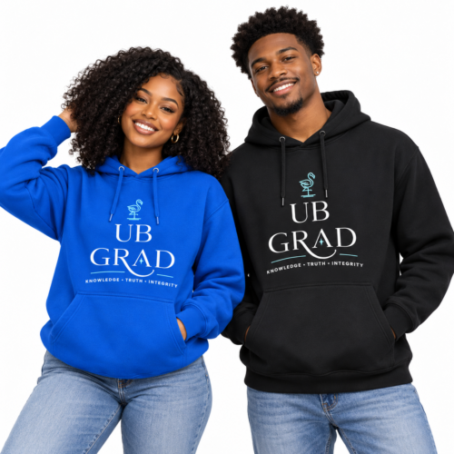 Alternative view of UB Grad Hoodie Sweatshirt